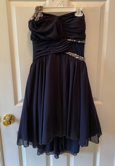 Jodi Kristopher, Dresses, Navy Blue Von Maur Dress Size S