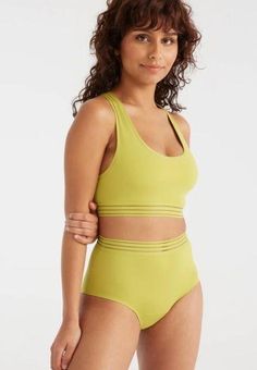 Lounge Knix Luxe Modal Pullover Bra Yellow Size M - $27 (56% Off