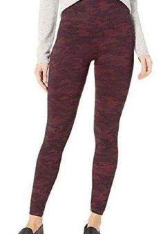 Spanx Look At Me Now Leggings Seamless Shaping High Rise Wine Camo XS NWT -  $58 New With Tags - From Pearl