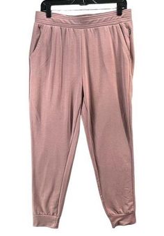 Eddie Bauer Womens Lounge Jogger Pants M Mauve Elastic Waist Stretch  Breathable Size M - $16 New With Tags - From Kathy