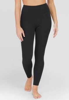 Spanx Assets by Black High Rise Ponte Leggings XL - $35 - From Lily