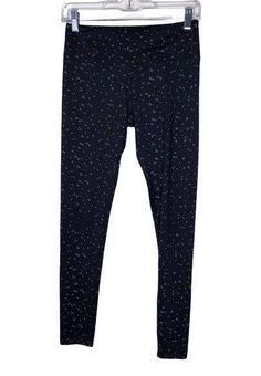 90 Degrees by Reflex Black Gray Print Leggings Small - $17 - From