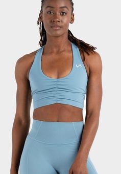 TLF Apparel Contour Halter Sports Bra Blue Size XS - $12 - From Jillian