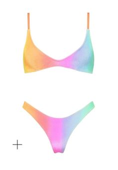 Rainbow Bikini Top – Throne Of Medusas