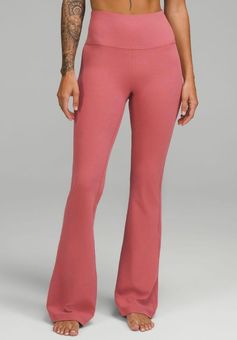 Lululemon Groove Pants Flare Super High-Rise Nulu Pink Size 8