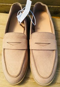 Old Navy Women's Faux-Leather Loafer Mule Shoes - - Size 8