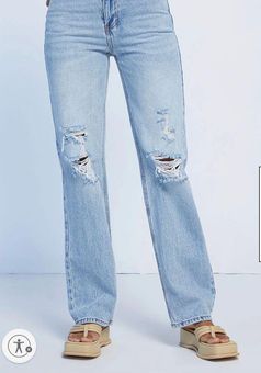 PacSun Eco Light Blue Ripped '90s Boyfriend Jeans