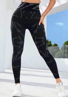 SheIn Black and Gray Sports Leggings - $12 (25% Off Retail) - From Rebecca