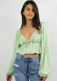 Grey Bandit Jules long sleeve In Sage 