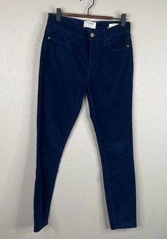 Navy Velveteen Jeans