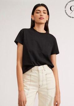 The Organic Cotton Box-Cut Tee White – Everlane