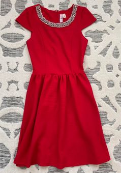 Francesca's red dress Clearance