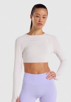 Training Long Sleeve Crop Top