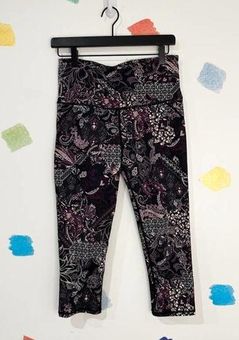 Gaiam M Purple Crop Yoga Leggings Size M - $22 - From Hannah