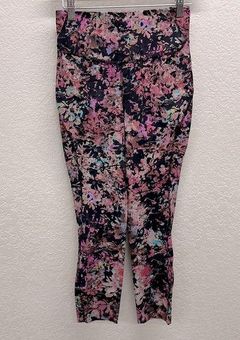 Lululemon Base Pace Floral Crop Leggings 6 Raw Hem - $50 - From Summer