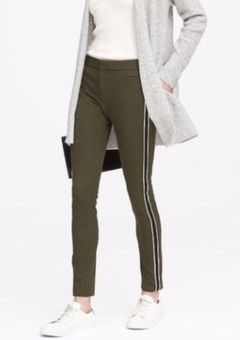 Banana Republic Sloan Pant Green Side Stripe Size 0P - $26 - From Krystal