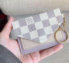 Upcycled Designer Cardholder Keychain