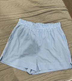 Striped Blue Shorts 