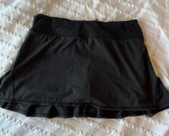 Black Tennis Skirt