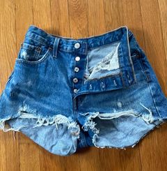 501 High-Waisted Denim Shorts