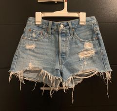 501 High-Waisted Denim Shorts