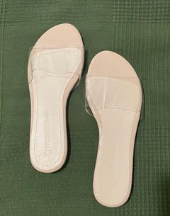 Clear Flat Sandals