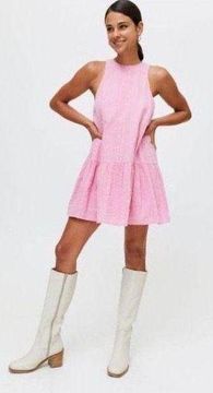 Maisy High Neck Frock Bubblegum Pink Summer dress Size XS