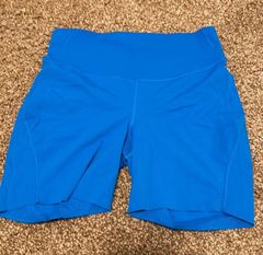 Blue  Biker Shorts