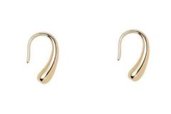 18K Gold Plated Teardrop Dangle Drop Hook Earrings for Women