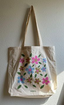 Floral Tote Bag 