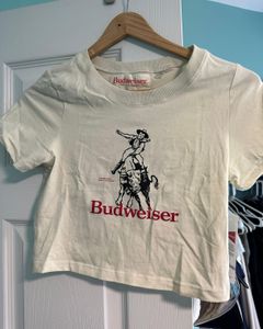 Budweiser crop Top