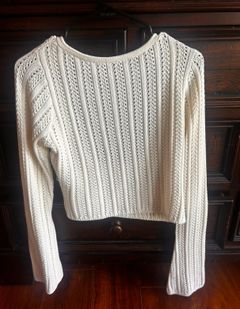 Low Back Knit Sweater