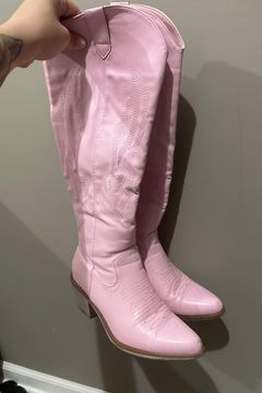 Pink Cowgirl Boots 