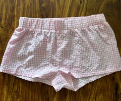 Pink Gingham Boxer Shorts