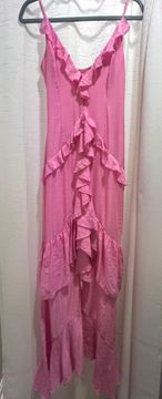 PrettyLittleThing Pink Maxi Dress