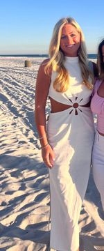 White Lena Maxi Dress