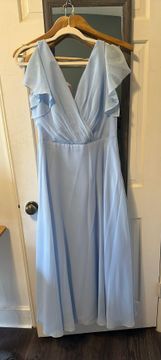Ice Blue Bridesmaid Dress