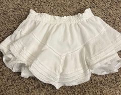 White Flowy Skirt