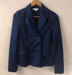 Cotton On Navy Blue Buttoned Blazer