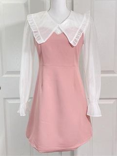 J.ing discontinued Peter Pan collar pink dress 🎀