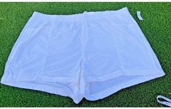 NWT Women Old Navy High-Waisted Linen-Blend White  Short 4X‎  3.5 inseam