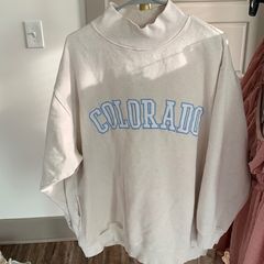 Aerie “Colorado” mock neck sweatshirt oversized xl