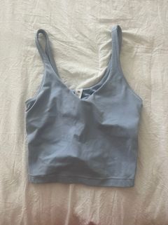 Align Tank Blue Linen