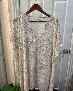 Entro Cheetah Tunic Dress Size Small NWOT