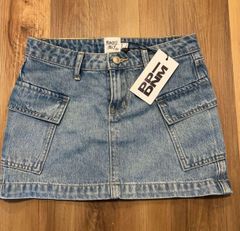 Jean Mini Skirt