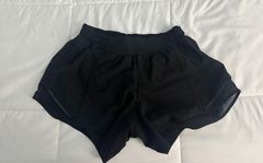 Black Hotty Hot Shorts 4” High-Rise