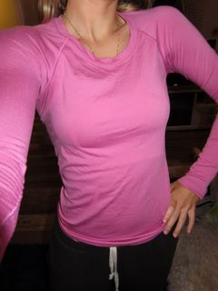 Pink  Swiftly Tech Long Sleeve