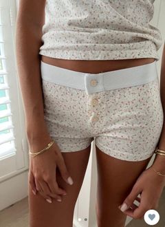 Boy Short Floral Underwear Shorts