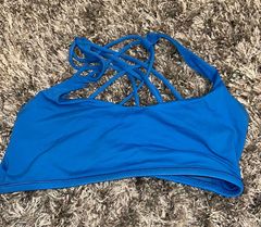 Blue Sports Bra