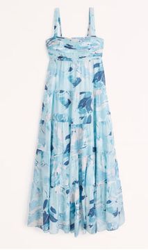 Abercrombie Babydoll Maxi dress